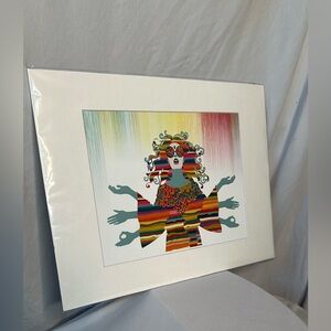 IT COMES TO LIFE WATCH VIDEO!!!Colorful Abstract Art Print